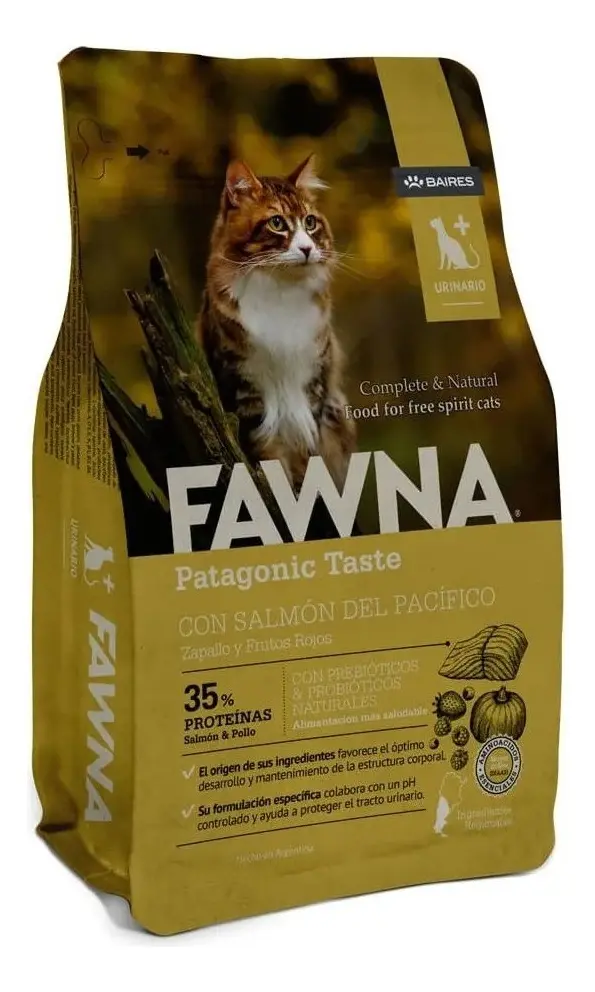 Alimento Fawna Urinary Gato Adulto 3kg Salud Oral