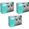 Pipeta Antipulgas para Gatos Perfos Kualcos +4 Kg Combo x3