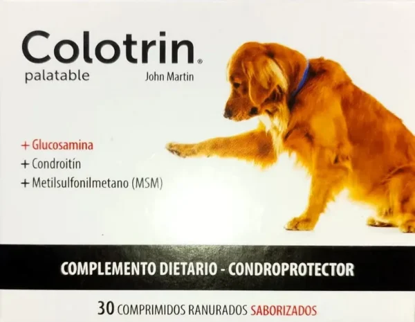 Condroprotector para Perros y Gatos Colotrin Palatable x30 Comprimidos