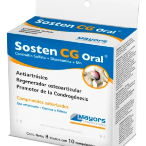 Condroprotector para Perros y Gatos Sosten CG x80 Comprimidos