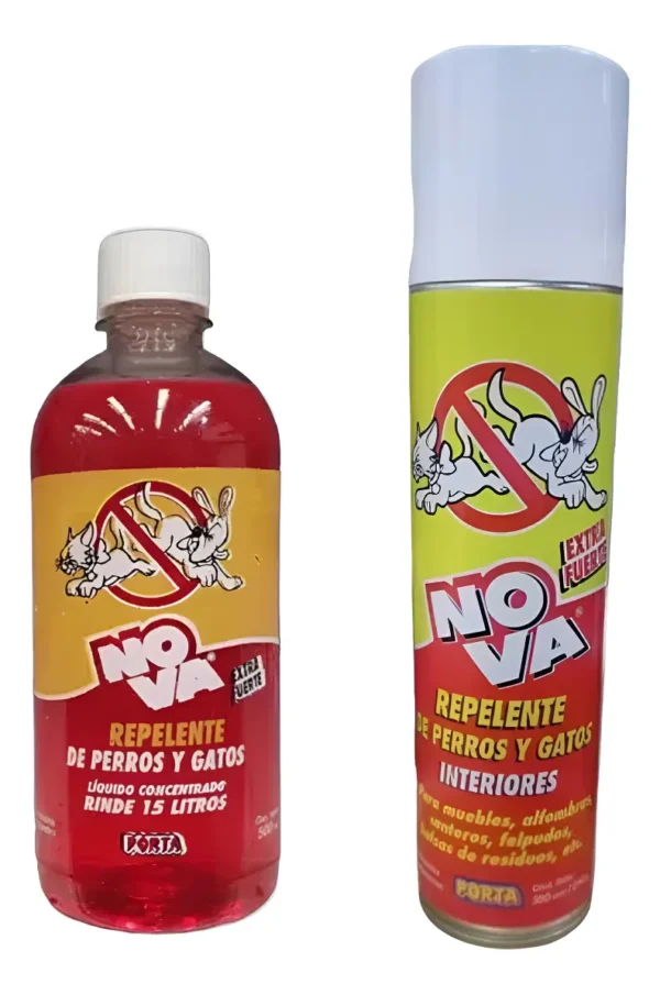 D_NQ_NP_716871-MLA86209975890_062025-F.webp Kit Repelente Líquido y Spray para Perros y Gatos Nova