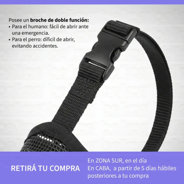 D_NQ_NP_719828-MLA101803258588_122025-F.webp Bozal de Tela para Perros Cómodo Resistente Varios Talles