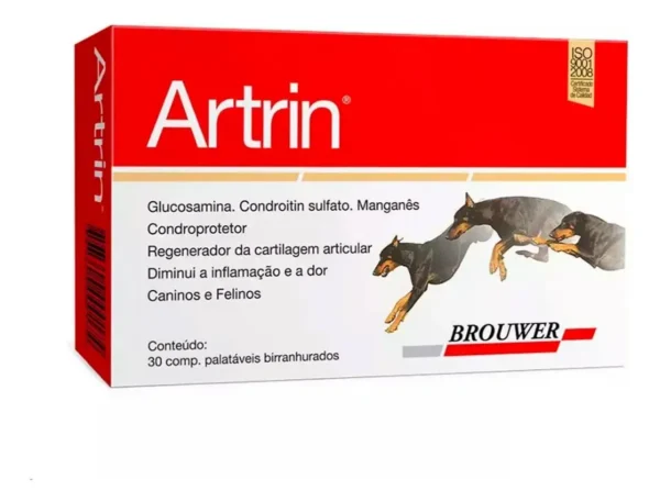 D_NQ_NP_720831-MLA111677431436_062026-F.webp Condroprotector para Perros y Gatos Artrin Pack x3 (x30 Comprimidos c/u)