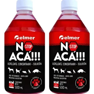 Repelente para Perros y Gatos No Aca Elmer 500ml Pack x2