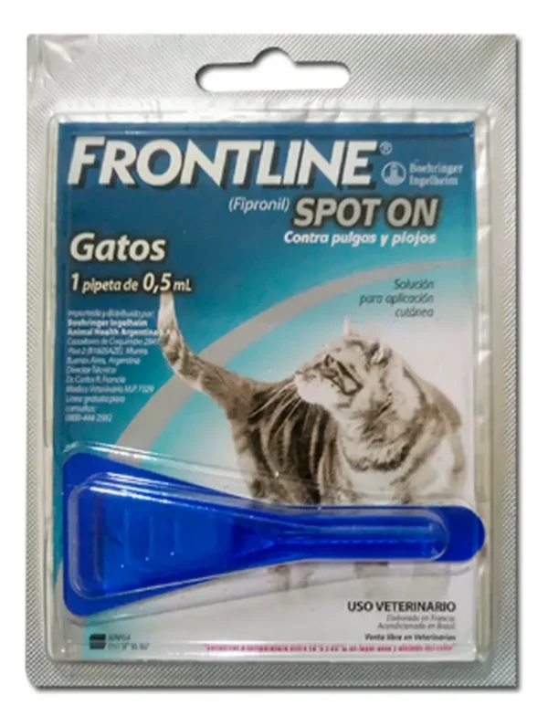 Pipeta Antipulgas para Gatos Frontline Spot On 2 a 10 Kg Combo x2