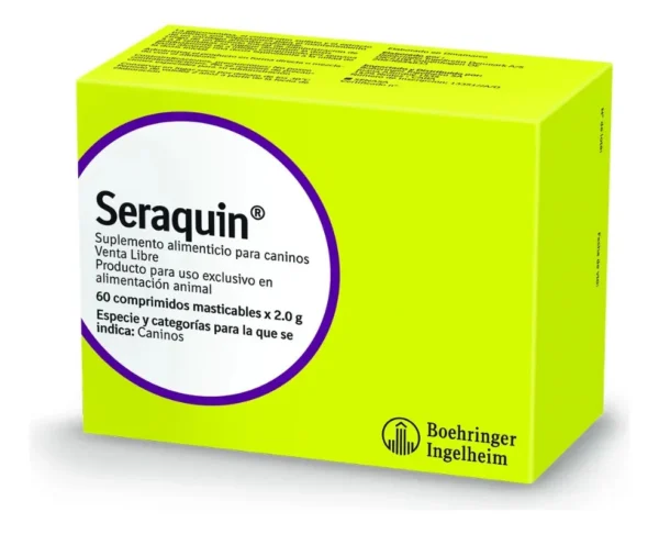Condroprotector para Perros Seraquin x60 Comprimidos