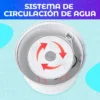 Bebedero para Gatos con Luz Led Fuente de Agua 2.5 Litros USB