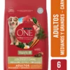 Alimento para Perros Purina One Adulto Pollo y Carne x6Kg