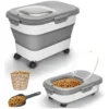 Contenedor Hermético para Alimento de Mascotas Waggs 20L Plegable
