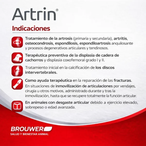 Condroprotector para Perros y Gatos Artrin Senior Brouwer