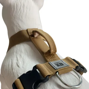 Arnés Pretal H Táctico para Perros Reforzado Anti Tirones K9