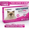 Pipeta Antipulgas para Gatos Hectopar Spot Elmer +4 Kg