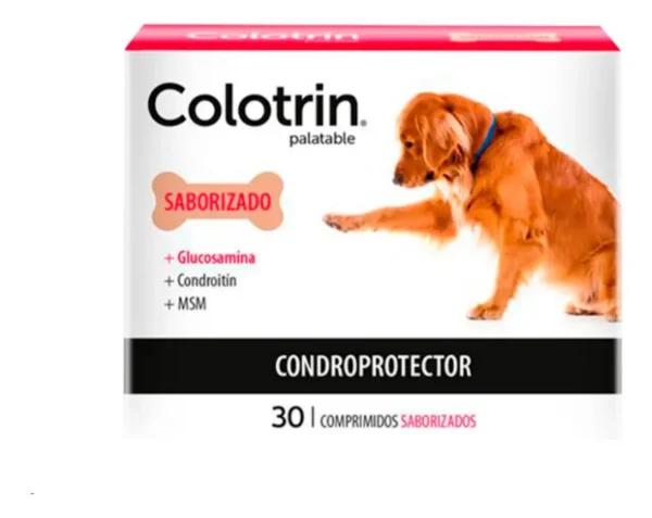 Condroprotector para Perros y Gatos Colotrin x30 Comprimidos Pack x2