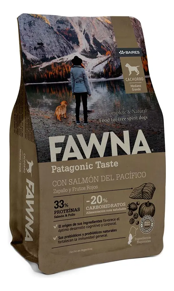 Alimento Fawna Perro Cachorro Mediano/Grande 15kg
