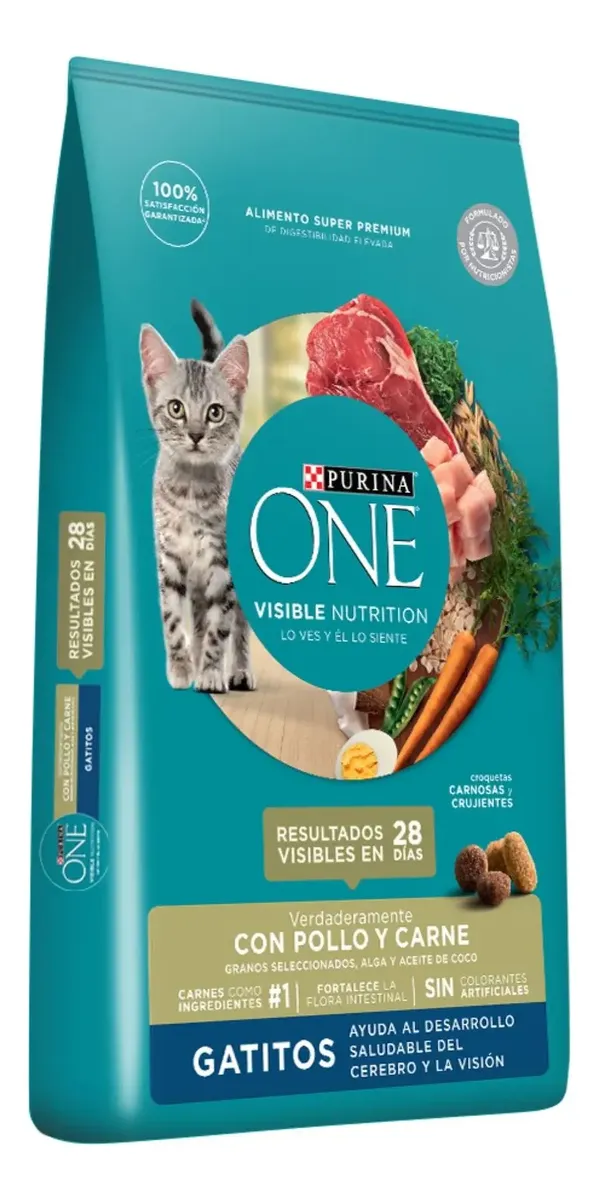 Alimento para Gatitos Purina One Todos los Tamaños x2Kg