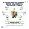 Collar GPS Rastreador para Perros y Gatos Compatible Android