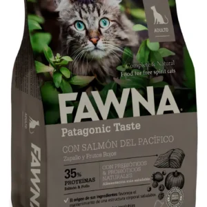 Alimento Fawna Gato Adulto 3kg Salmón y Vegetales