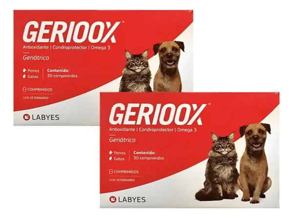 Condroprotector para Perros y Gatos Gerioox x60 Comprimidos