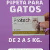 Pipeta Antipulgas para Gatos Protech Labyes 2 a 5 Kg Combo x2