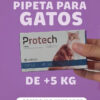 Pipeta Antipulgas para Gatos Protech Labyes +5 Kg Combo x2