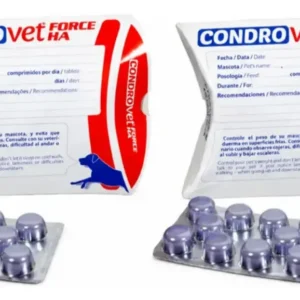 Condroprotector para Perros Condrovet Force HA Pack x20 Comprimidos