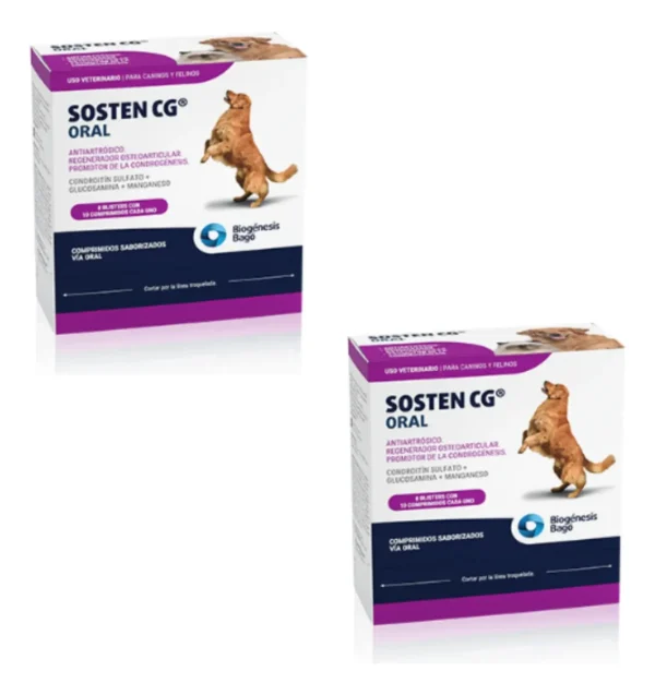 Condroprotector para Perros y Gatos Sosten CG x160 Comprimidos