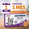 Pipeta Antipulgas para Gatos Hectopar Spot Elmer Hasta 4 Kg