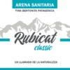 Arena Sanitaria para Gatos Rubicat Classic Aglutinante Pack 2x15kg