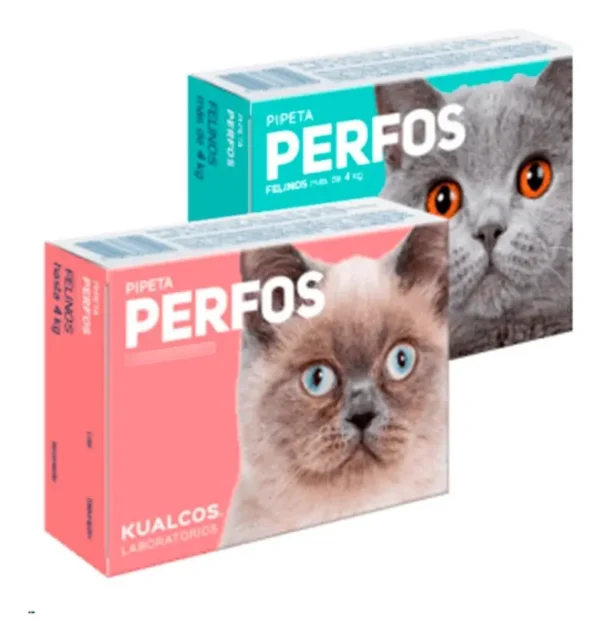 Pipeta Antipulgas para Gatos Perfos Kualcos Hasta 4 Kg