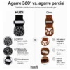 Medias Antideslizantes HUDI para Perros con Artrosis Pack x4 Talle L