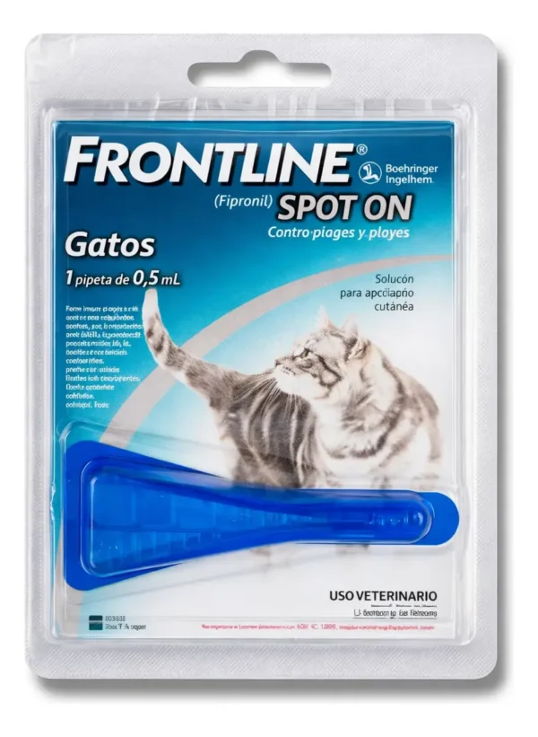 Pipeta Antipulgas para Gatos Frontline Spot On 0,5 ml
