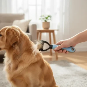 Cepillo Deslanador para Perros y Gatos Newtek Rastrillo Sacanudos 16 Dientes