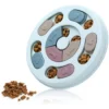 Plato Interactivo para Perros y Gatos con Juguete de Olfato
