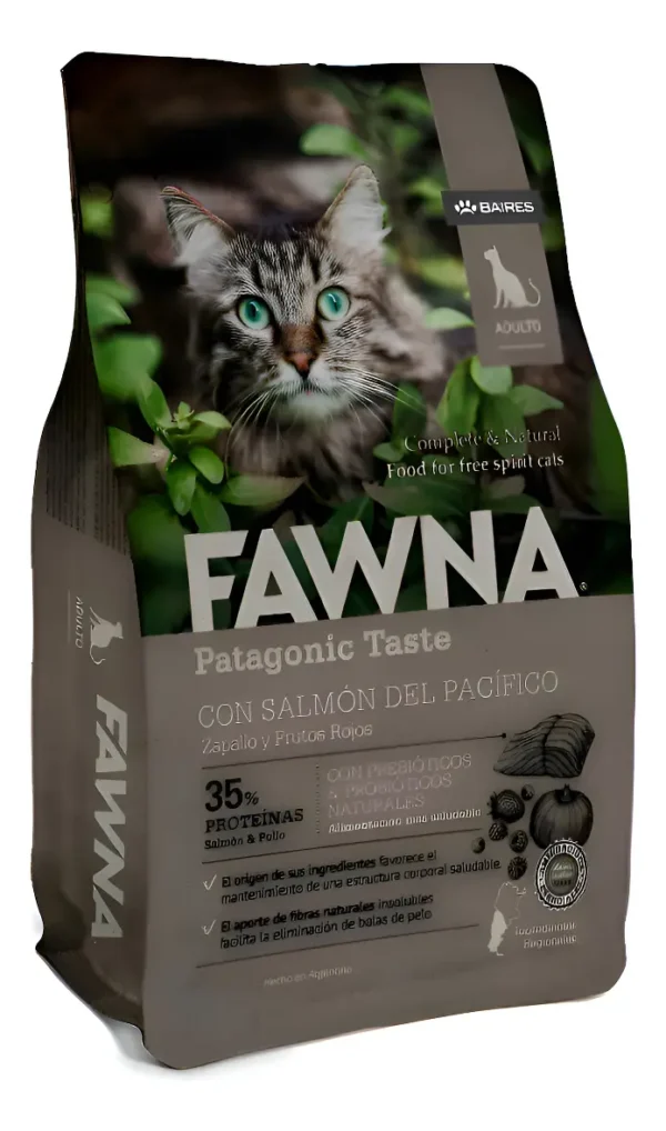 Alimento Fawna Gato Adulto Esterilizado Salmón y Zapallo 7.5kg