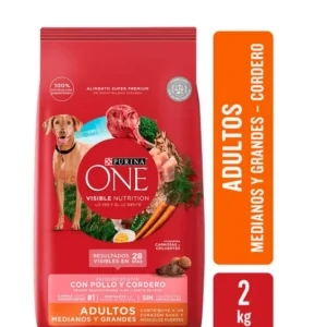 Alimento para Perros Purina One Adulto Super Premium x2Kg