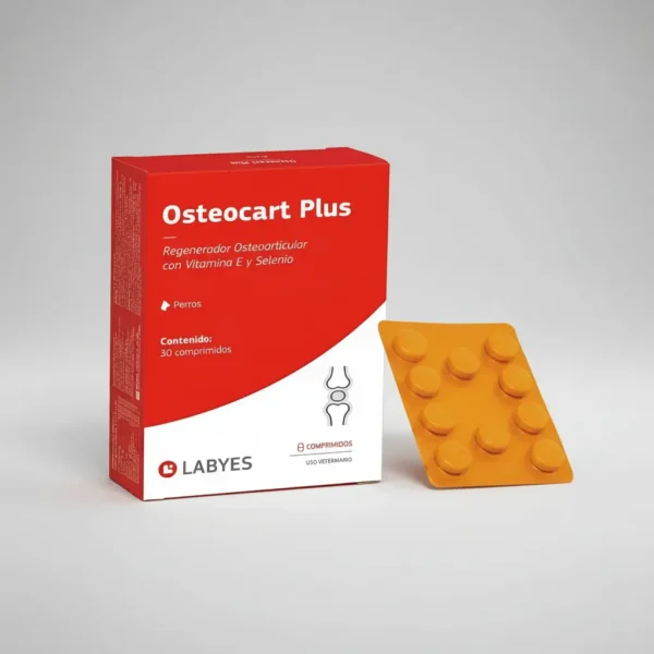 Condroprotector para Perros y Gatos Osteocart Plus x30 Comprimidos