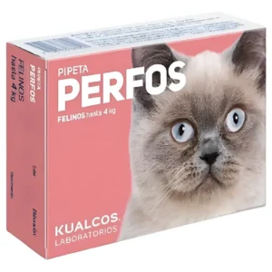 Pipeta Antipulgas para Gatos Perfos Kualcos Hasta 4 Kg