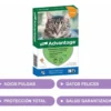 Pipeta Antipulgas para Gatos Advantage Hasta 4 Kg Combo x2