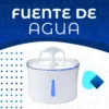 Bebedero para Gatos con Luz Led Fuente de Agua 2.5 Litros USB