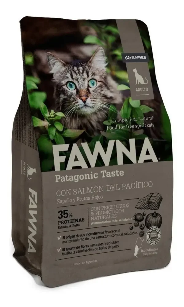 Alimento Fawna Gato Adulto 7.5kg Patagonic Taste Esterilizado