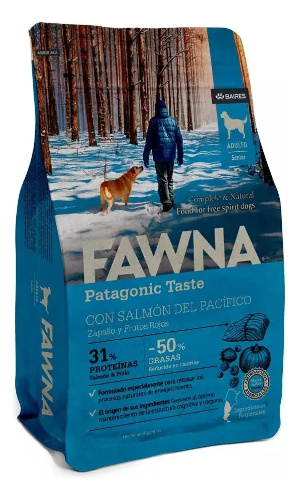 Alimento Fawna Perro Senior Salmón y Pollo 15kg