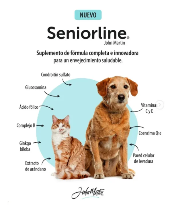 Suplemento Seniorline para Perros Adultos x40 Comprimidos