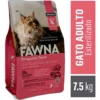 Alimento Fawna Gato Adulto Esterilizado 7.5kg Salmón, Pollo y Vegetales