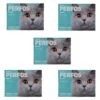 Pipeta Antipulgas para Gatos Perfos Kualcos +4 Kg Combo x5