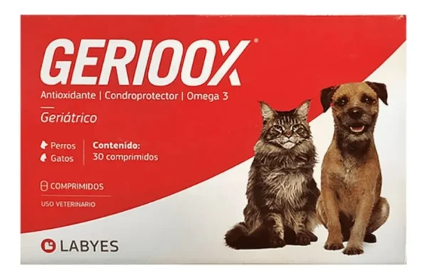 Condroprotector para Perros y Gatos Gerioox x30 Comprimidos