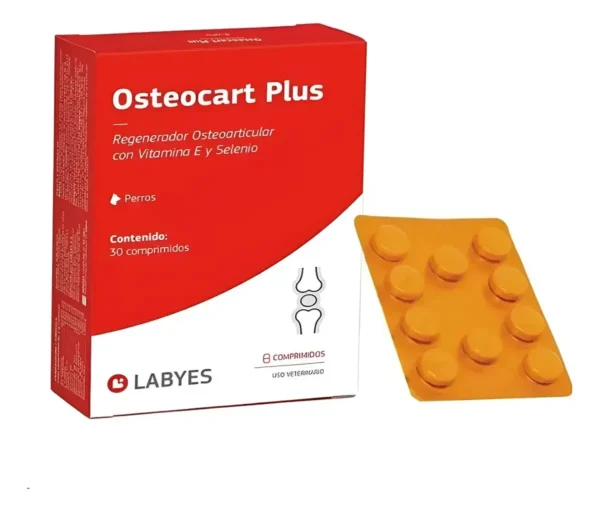 Condroprotector para Perros y Gatos Osteocart Plus x30 Comprimidos