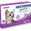 Pipeta Antipulgas para Gatos Hectopar Spot Elmer Hasta 4 Kg Combo x2