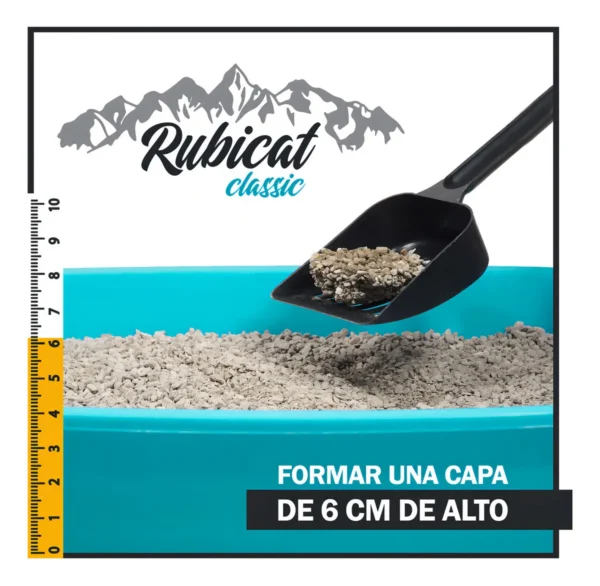 Arena Sanitaria para Gatos Rubicat Classic Aglutinante Pack 2x15kg