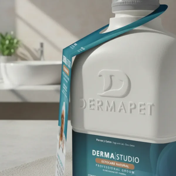 Shampoo para Perros y Gatos Dermapet Ectocare 1 Litro