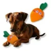 Juguete Para Perros Gatos Peluche Sonoro Forma De Zanahoria